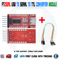 FT232RL 3.3V 5.5V FTDI USB to TTL Serial Adapter Module for Arduino C Type