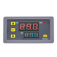 AC110V-220V DC12V Digital LED Dual Display Cycle Timing Delay Timer Relay Module