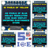 5pcs 0.96" SPI 128X64 LED OLED LCD Yellow Blue Color Display Arduino SSD1306 7P - eElectronicParts