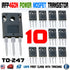 10pcs IRFP460 IRF460 Power MOSFET N-Channel Transistor IRFP460n 20A 500V TO-247 - eElectronicParts