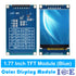 2PCS 1.77 inch TFT Color Display Module Breakout SPI ST7735S for Arduino UNO LCD - eElectronicParts