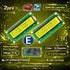 2pcs LCD 1602 Yellow 16x2 HD44780 with IIC I2C Interface Adapter Module Display - eElectronicParts