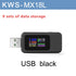 KWS-MX18L 10 in 1 Digital USB Tester Current Voltage Meter Charger Voltmeter