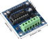 2pcs L293D module mini 4-channel motor drive shield expansion stepper 4 Arduino - eElectronicParts