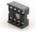 100pcs Dip-8 IC Socket Solder Type Double Row 8PIN DIP Integrated Circuit - eElectronicParts