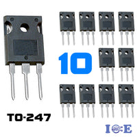 10pcs TIP147 ST Power Bipolar Transistor PNP 10A 100V TO-247 Darlington - eElectronicParts