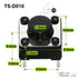 100Pcs 6x6x5mm 2 Pin PCB Momentary Tactile Tact Push Button Switch DIP Micro - eElectronicParts