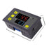 AC110V-220V DC12V Digital LED Dual Display Cycle Timing Delay Timer Relay Module