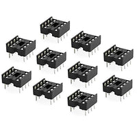 10pcs Dip-8 IC Socket Solder Type Double Row 8PIN DIP Integrated Circuit - eElectronicParts