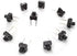 25Pcs 6x6x5mm 2 Pin PCB Momentary Tactile Tact Push Button Switch DIP Micro - eElectronicParts