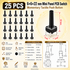 25pcs 6x6x22mm Mini PCB Tactile Switch Momentary Push Button 4 Pin 6x6x22