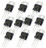 10pcs LM317T LM317 Adjustable Linear Voltage Regulator IC 1.2V to 37V 1.5A