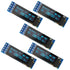 5pcs 0.91 inch 128x32 IIC I2C Blue OLED Display Module DC3.3V 5V 128*32 Arduino - eElectronicParts