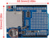 3pcs Recorder Data Logger Module Logging Shield XD-05 Arduino UNO SD Card RTC - eElectronicParts