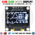 0.96" I2C IIC 128X64 OLED LCD LED White Color SSD1306 + Transparent Case Arduino
