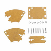 Transparent Shell Acrylic Case For 128X64 0.96 Inch OLED LCD LED Display Module