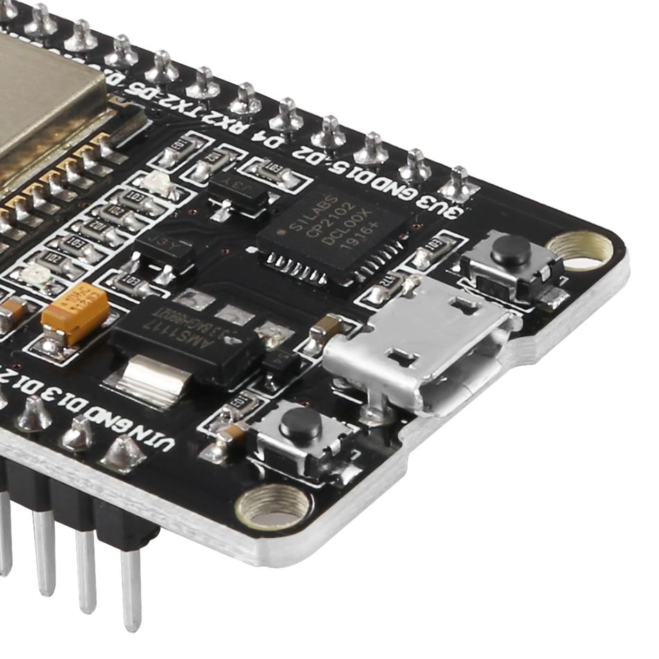 QIQIAZI voor ESP-32 ESP ontwikkelingskaart, ESP ESP-32S type C, 2,4 GHz wifi Bluetooth dual modemodule met CP2102-chip voor Arduino, IDE, 3 stuks QIQIAZI voor ESP-32 ESP ontwikkelingskaart, ESP ESP-32S type C, 2,4 GHz wifi Bluetooth dual modemodule met CP2102-chip voor Arduino, IDE, 3 stuks