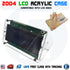 LCD2004 Transparent Acrylic LCD Shell for2004 yellow/blue Enclosure Case
