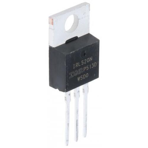 10pcs IRL520N IRL520 IRL520NPBF MOSFET Transistor 100V 8A 42W IR TO-220