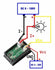 1pcs DC 0-100V 10A  Voltmeter Ammeter Blue + Red LED Amp Dual Digital DSN-VC288