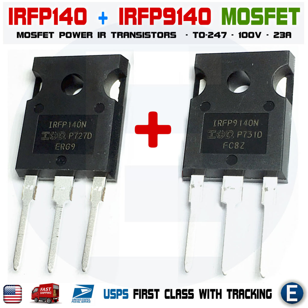 thumbnail image 2 of Pspice Irfp9140n 1 Pair IRFP9140N/IRFP140N IRFP9140/IRFP140 POWER 2 of 14