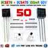 50pcs 25 x BC557B BC557 25 x BC547B BC547 Pairs Transistors NPN PNP TO-92 - eElectronicParts