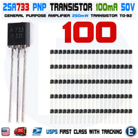 100pcs SA733 Amplifier NEC TO-92 Transistor A733 A 733 pnp - eElectronicParts