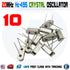 10pcs 20MHZ 20.000 HZ HC-49S Crystal Oscillator quartz passive Arduino Raspberry Pi