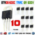 10pcs BTA06-600C Triac 6A 600V TO-220 ST BTA06-600