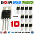 10pcs BU406 Transistor NPN TO-220 Power 60W 200V 10A High Switching Speed