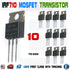 10pcs IRF710 N-Channel Power MOSFET Transistor, 2A 400V IR N-Channel TO-220 - eElectronicParts