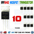 10pcs IRF840 IRF840PBF Power Transistor MOSFET N-channel 8A 500V TO-220 IR - eElectronicParts
