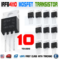 10PCS IRFB4110 IRF4110 Power MOSFET Transistor TO-220 100V 180A IRFP4110PbF
