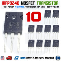 10PCS IRFP9240 MOSFET Transistor P-channel 12A 200V TO-247 Power - eElectronicParts