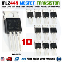 10Pcs IRLZ44N IRLZ44 PBF Power Transistor MOSFET Logic Level N-Channel 0.022OHM - eElectronicParts