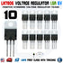 10PCS L7806CV L7806 LM7806 St TO-220 Positive Voltage Regulator 6V 1.5A IC - eElectronicParts