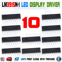 10pcs LM3915N-1 LED Bar Chart Display Driver Inline DIP-18 LM3915 LM3915N IC