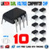 10pcs LM393N LM393 DIP-8 Low Power Dual Voltage Comparator Chip IC LM393P