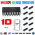 10pcs MAX232CPE MAX232 2DVR/2RCVR RS232 5V Multichannel RS-232 Drivers/Receivers