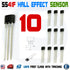 10pcs SS41F SS41 Hall Effect Sensor Honeywell Microswitch Bipolar Position