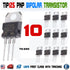 10pcs TIP125 Darlington Power Transistor Bipolar PNP 5A 60V 65W TO-220