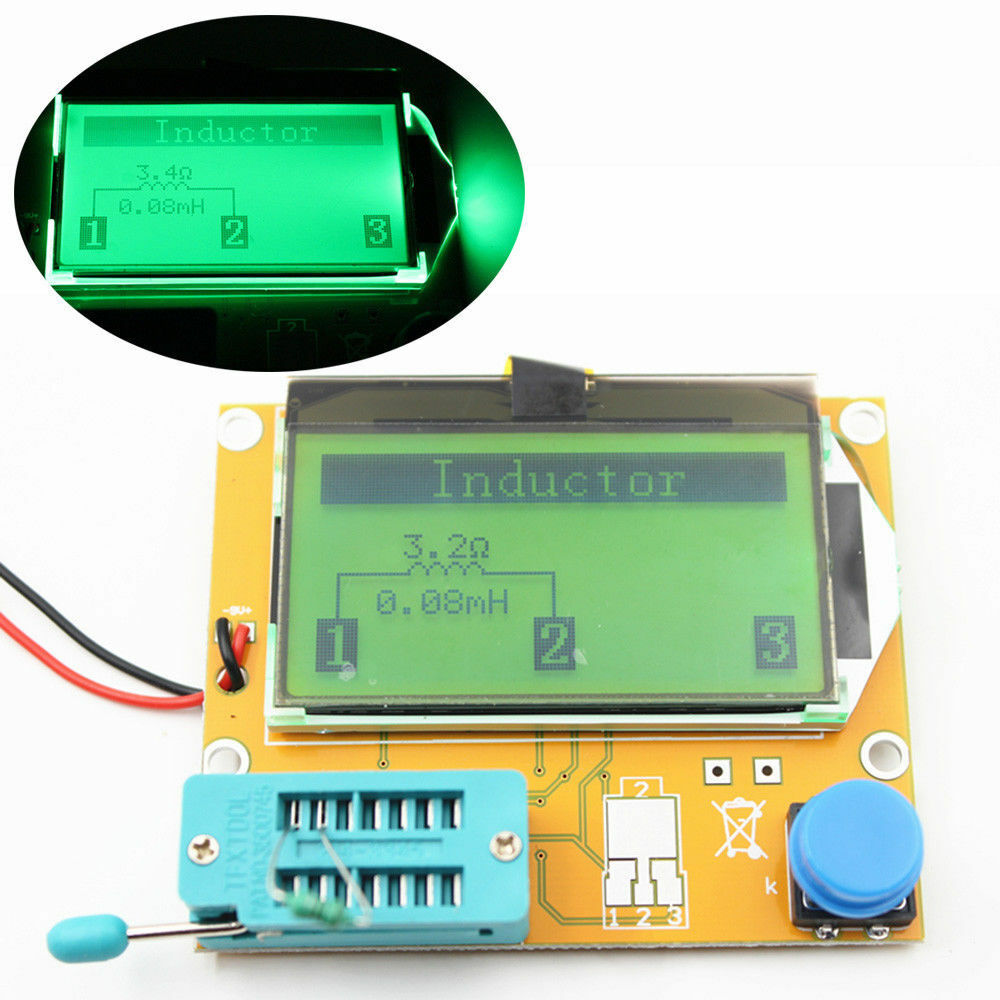 REES52 Transistor Tester LCR-T4 Mega328 M328 Multimeter Diode