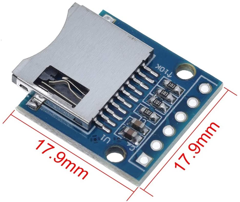10PCS TF Micro SD Card Module Mini SD Memory Module for Arduino SPI Interface