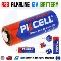 12V Battery A23 MN21 23AE 21/23 23A VR22 LRV08 Alkaline PKCELL Remote Control Door Bell