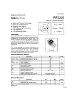 10pcs IRF3205 IR MOSFET N-CHANNEL 55V/110A TO-220 HEXFET Power Transistor IRF - eElectronicParts