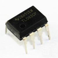 5PCS TL082CP JFET-Input Dual Operational Amplifier IC Chip TL082 DIP-8 Low Noise