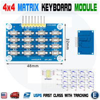 4X4 Matrix Array Keyboard Module 16 Buttons SMD for MCU Arduino 4*4 Keypad