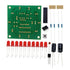 1PCS Round Electronic Lucky Rotary Suite CD4017 NE555 Self DIY LED Light Kit