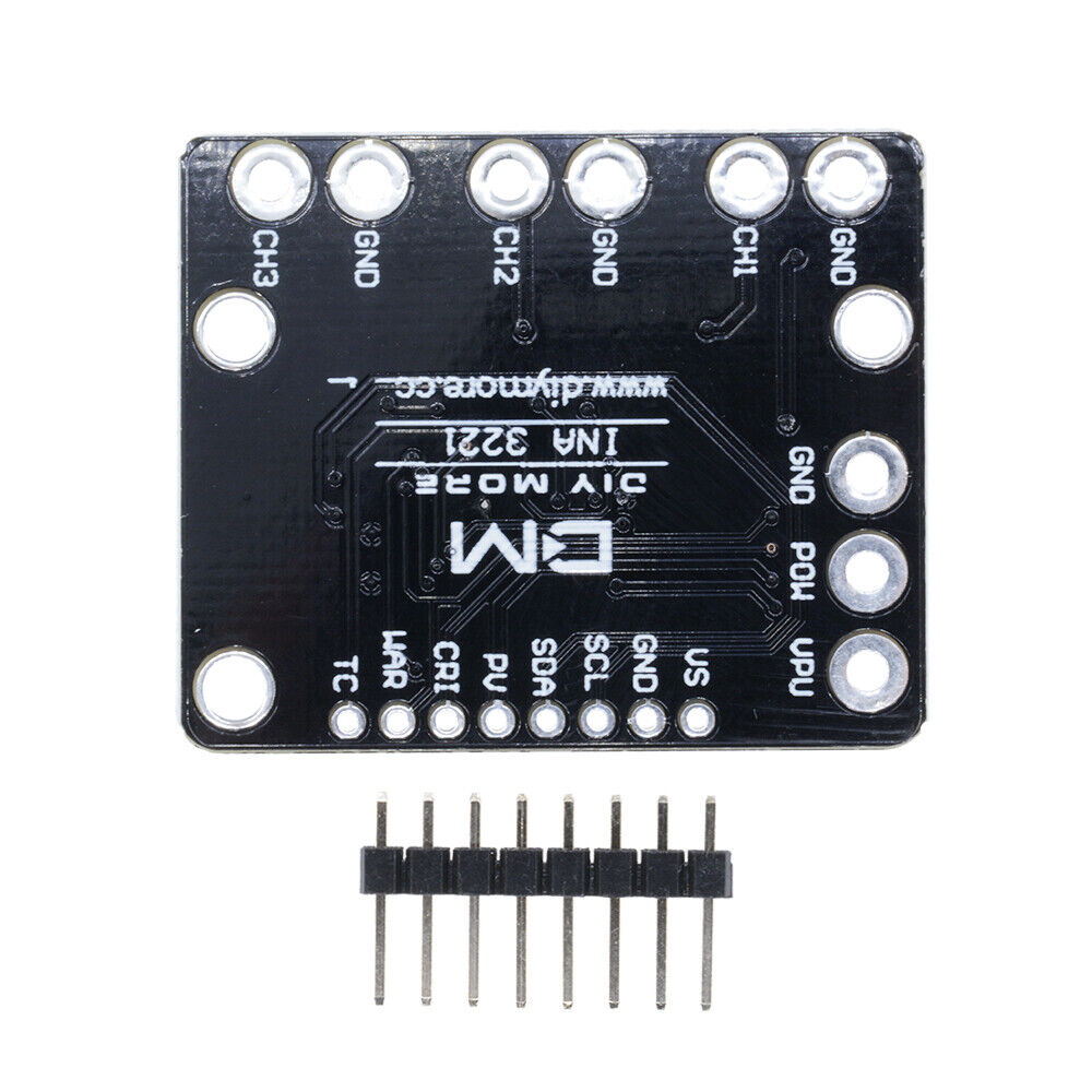 INA3221 Triple-Channel I2C Shunt Current Power Supply Voltage Sensor M ...