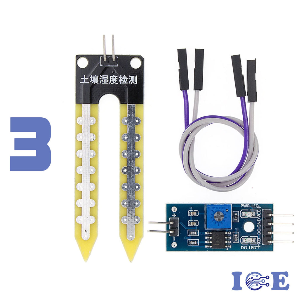 soil moisture meter diy 3 x Soil Hygrometer Water Detection Module Moisture Sensor for Arduino – eElectronicParts